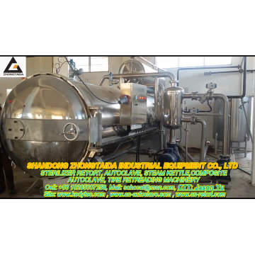 Sterilizer Autoclave Machine For Tin Can